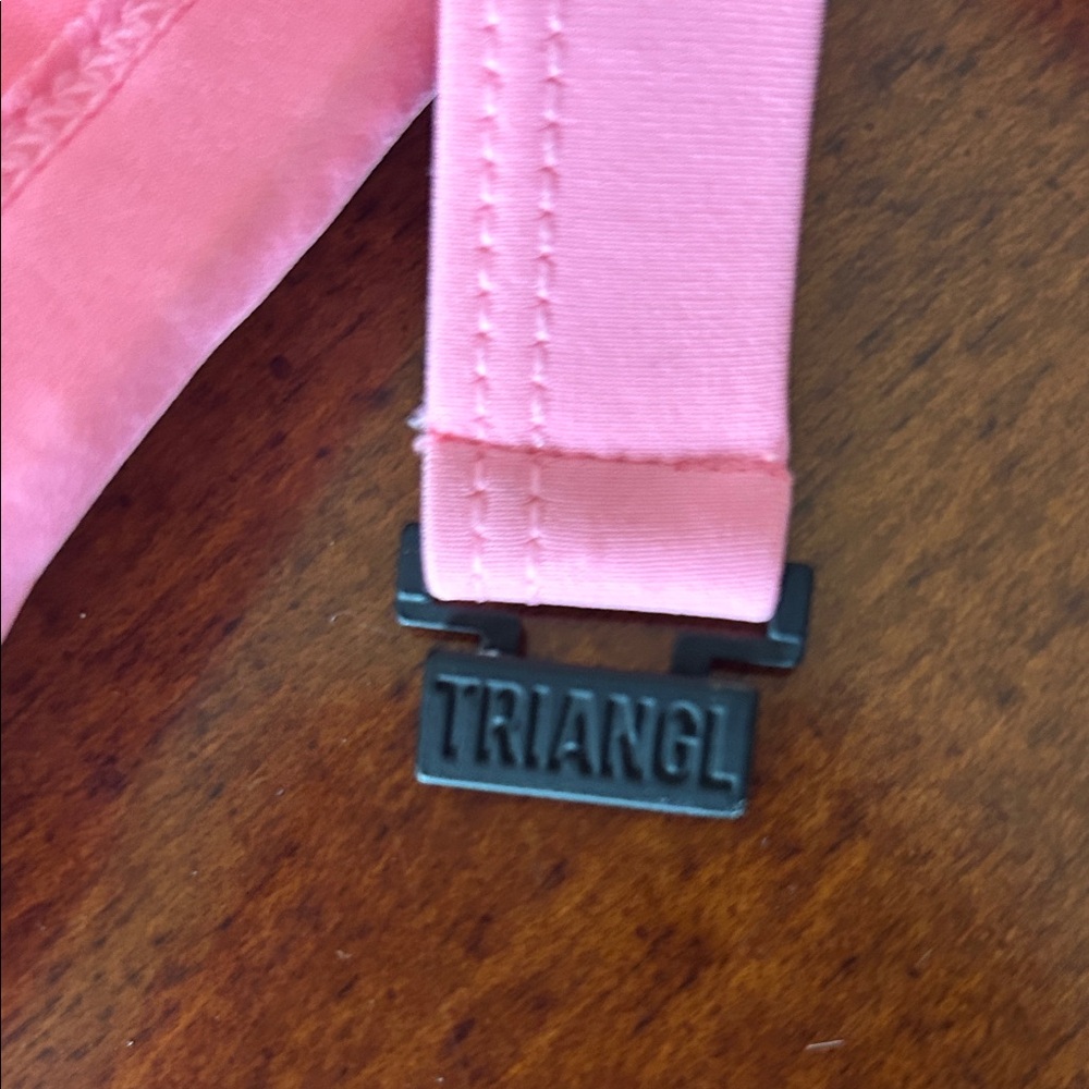Triangl swimwear Pink Triangle Bikini Top - Picture 3 of 5